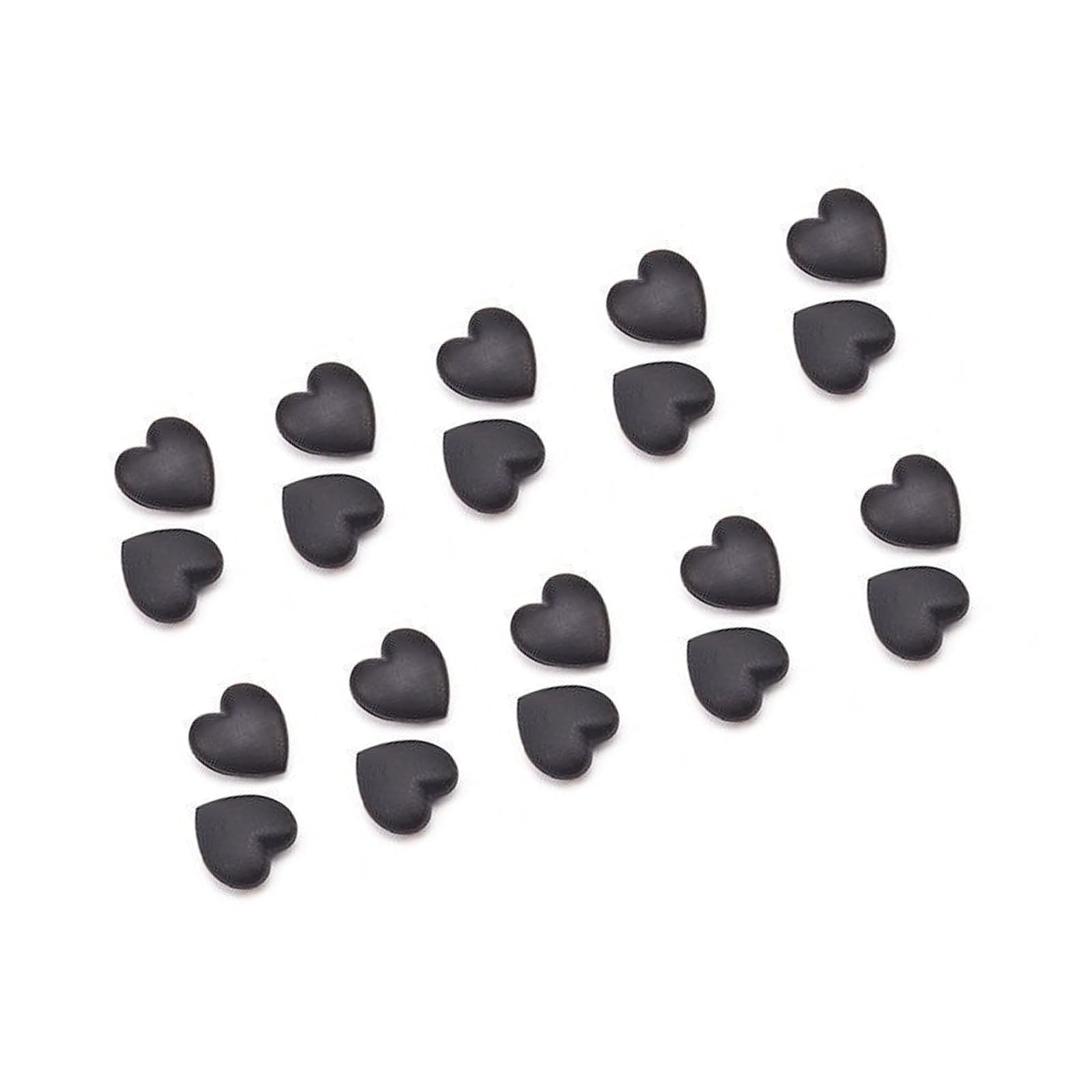 oringnat 10 Pairs Adorable Heart Shaped Glasses AntiSlip Covers Silicone Eyeglasses Ear Grips for Fashionable Eyewear
