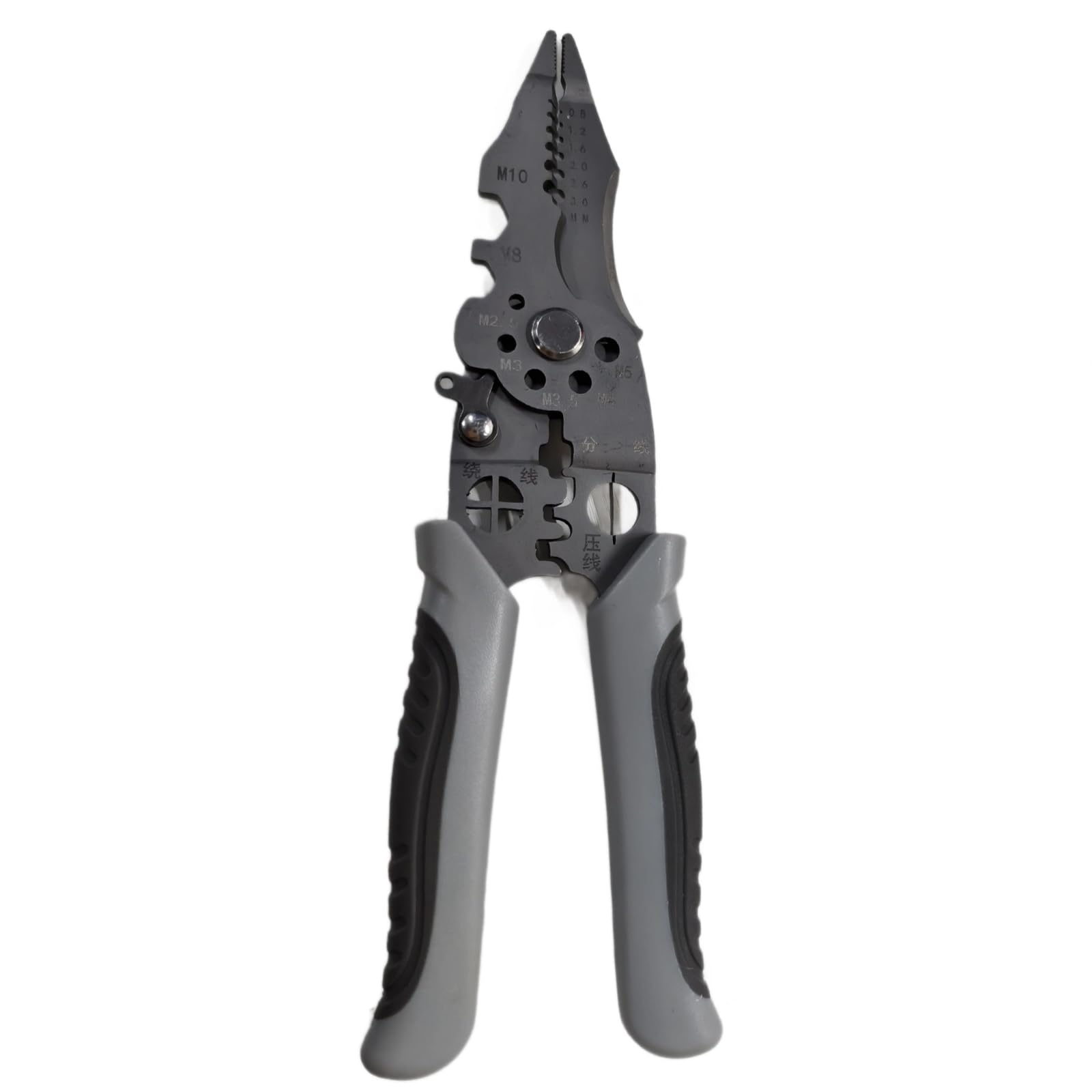 YHAILI 10in1 Multifunctional Wire Stripper Crimper Cable Cutter Plier,Electrical Wire Stripper Tool,Wire Strippers Wire Cutter