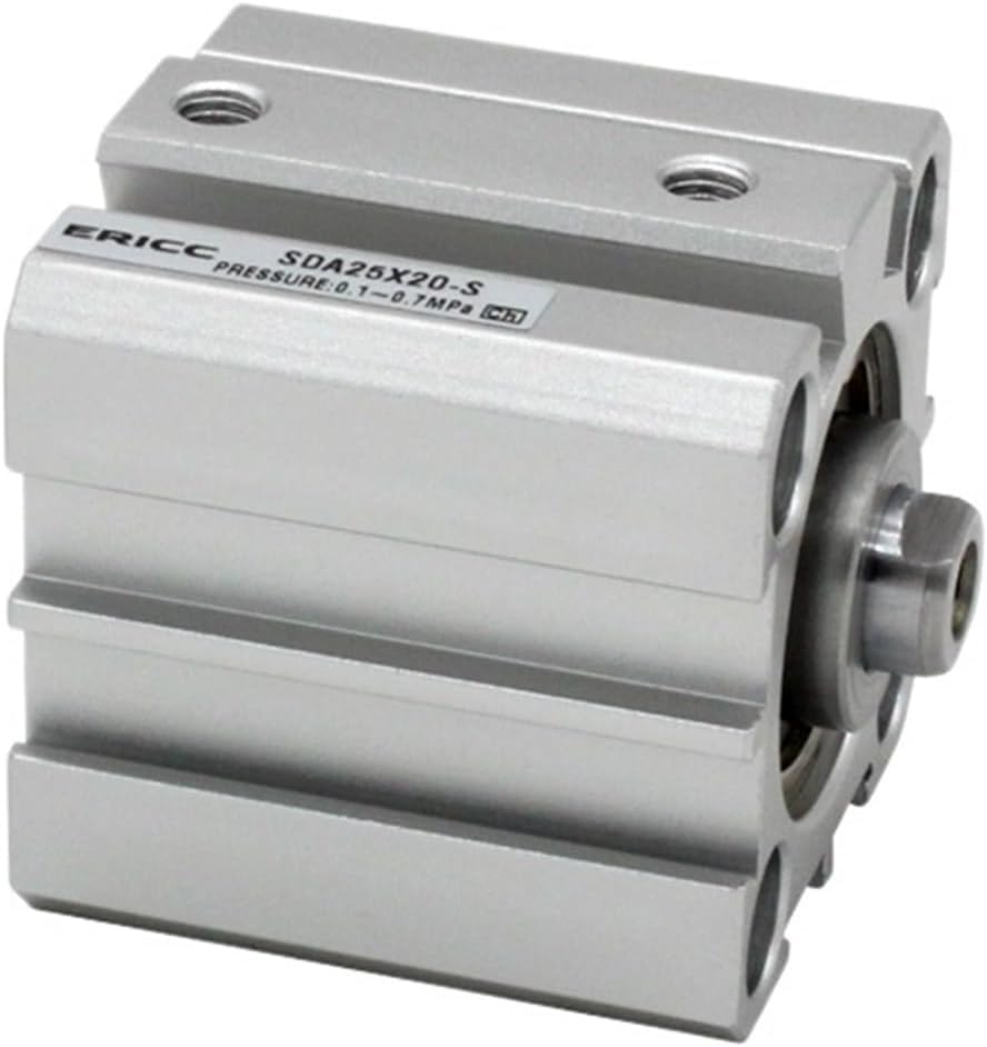 Vérin pneumatique double effet SDA40 compact avec course au choix pour automatisme