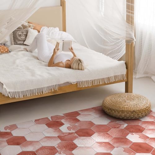 Tapis en vinyle PVC rectangle de 100x150 cm pour chambre
