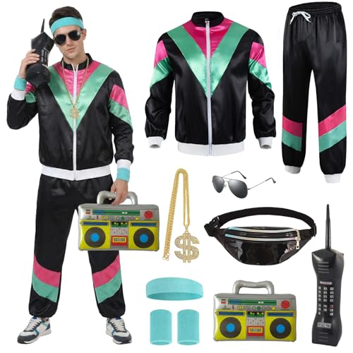 Tenue des années 90 et 80 avec poche ventrale pour briller sur la piste de danse