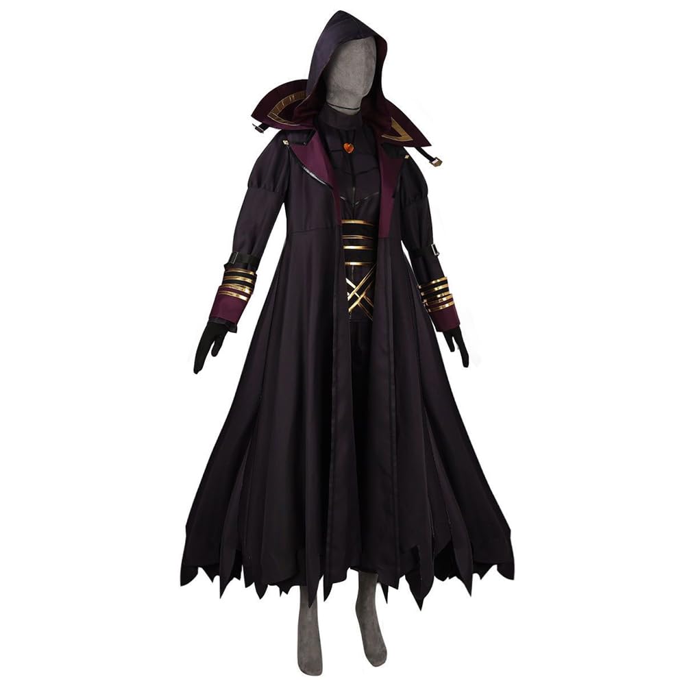 DEXSHUN Cid Kageno Cosplay Anime Disfraz Hombre Uniforme Traje Adulto Juego de rol Halloween Carnaval Fiesta Cosplay Ropa