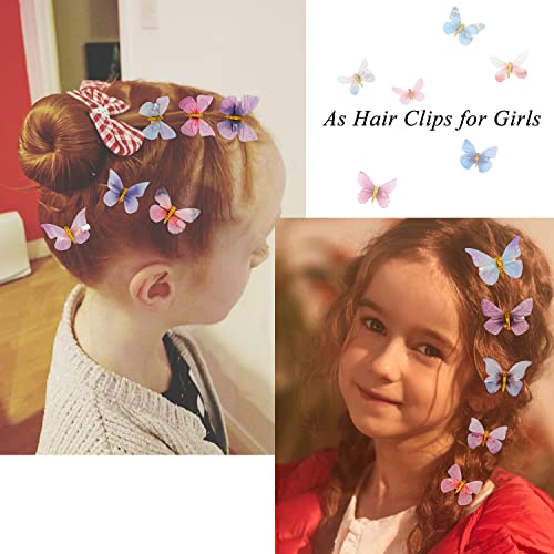 Butterfly Clips,Butterfly Hair Clips,Small Hair Clips,Y2K Accessories,Hair Clips For Thick Hair,Cute Hair Clips,Butterflies,Hair Glitter,Butterfly Clips For Hair,Kawaii Hair Accessories(20 Pcs) #TOP3