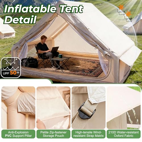 AirOutelle 4-6 Person Inflatable Air Tent