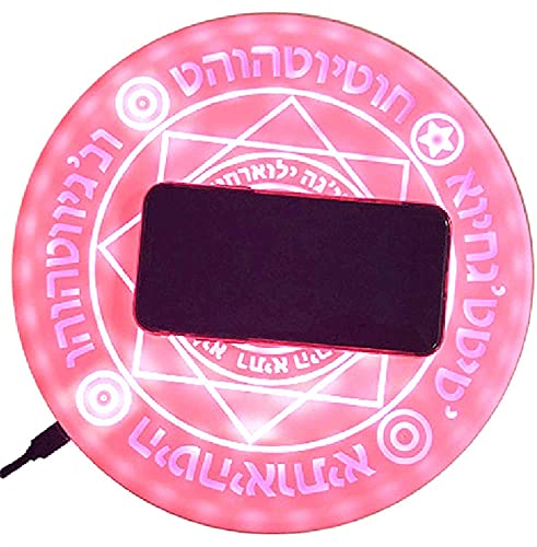 Massima compatibilità: il caricabatterie wireless Magic Array può essere utilizzato per tutti i dispositivi compatibili Qi, adatto per iPhone 8 / iPhone 8 plus / iPhone X / XR / Xs / Xs Max, Samsung Galaxy Note9 / S9 / S8 / S7 / S7 / S7 / S7 edge / / S6 edge e altri dispositivi che supportano Qi.