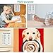 YAUYIK Dog Feeding Reminder, Puppy Feeding Schedule Chart, AM/PM Daily Indication Chart Feed/Walk Your Pets, Helps You to Track Pet Feeding & Walking (White)