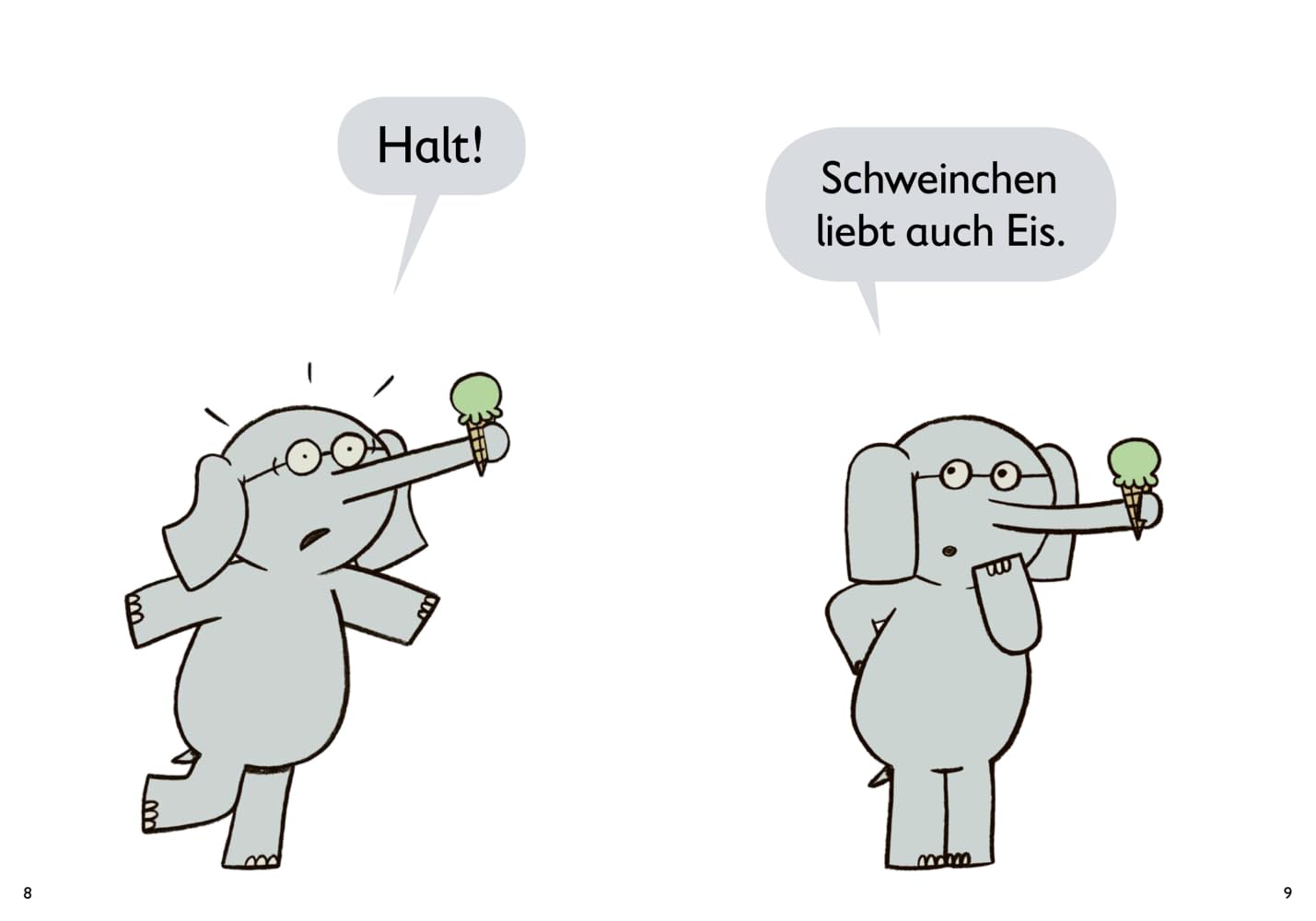 Muss ich was abgeben?: Lesen lernen mit Comics! | Band 3 der witzigen Erstlese-Reihe mit Elefant und Schweinchen