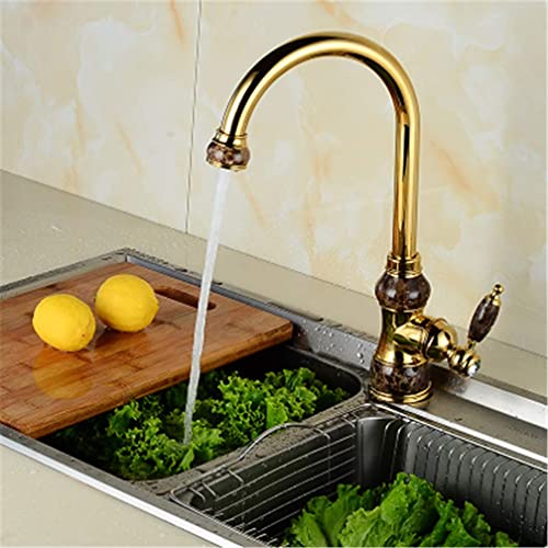 Évier de cuisine mitigeur eau chaude froide jet orientable - 2