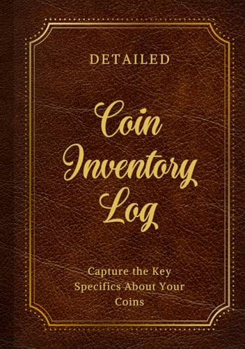 Coin Inventory Log with Notes Photos Index