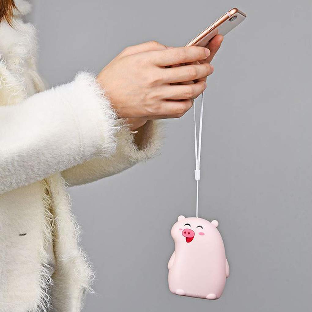 Scaldamani Ricaricabile USB, scaldamani Portatile Elettrico in Inverno all'aperto, scaldamani Tascabile Ricaricabile Regalo Sicuro Banca di Potere di Riscaldamento