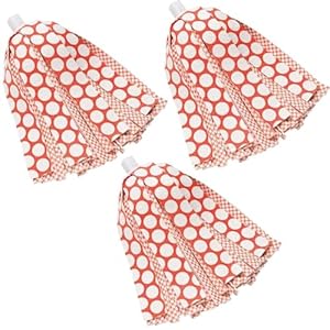 Libman Wonder Mop Head Replacement | Absorbent Microfiber | Self Wringing | Machine Washable | Multi-Surface Floor Mop | 3 Replacement Pads, 11.5 Inch