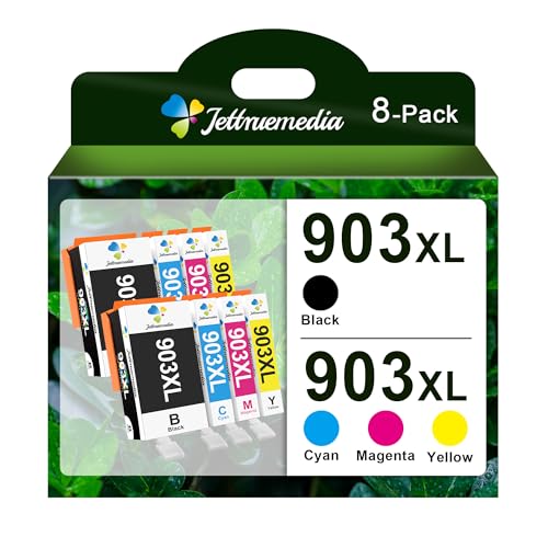 HP 903 XL cartouches pour imprimer vos documents pro à la maison pack de 8