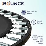 New-Bounce Mini Trampoline - Foldable Trampoline for Children and Adults - Fitness Rebounder Trampoline - Holds Up to 150-220 Lbs - Image 2