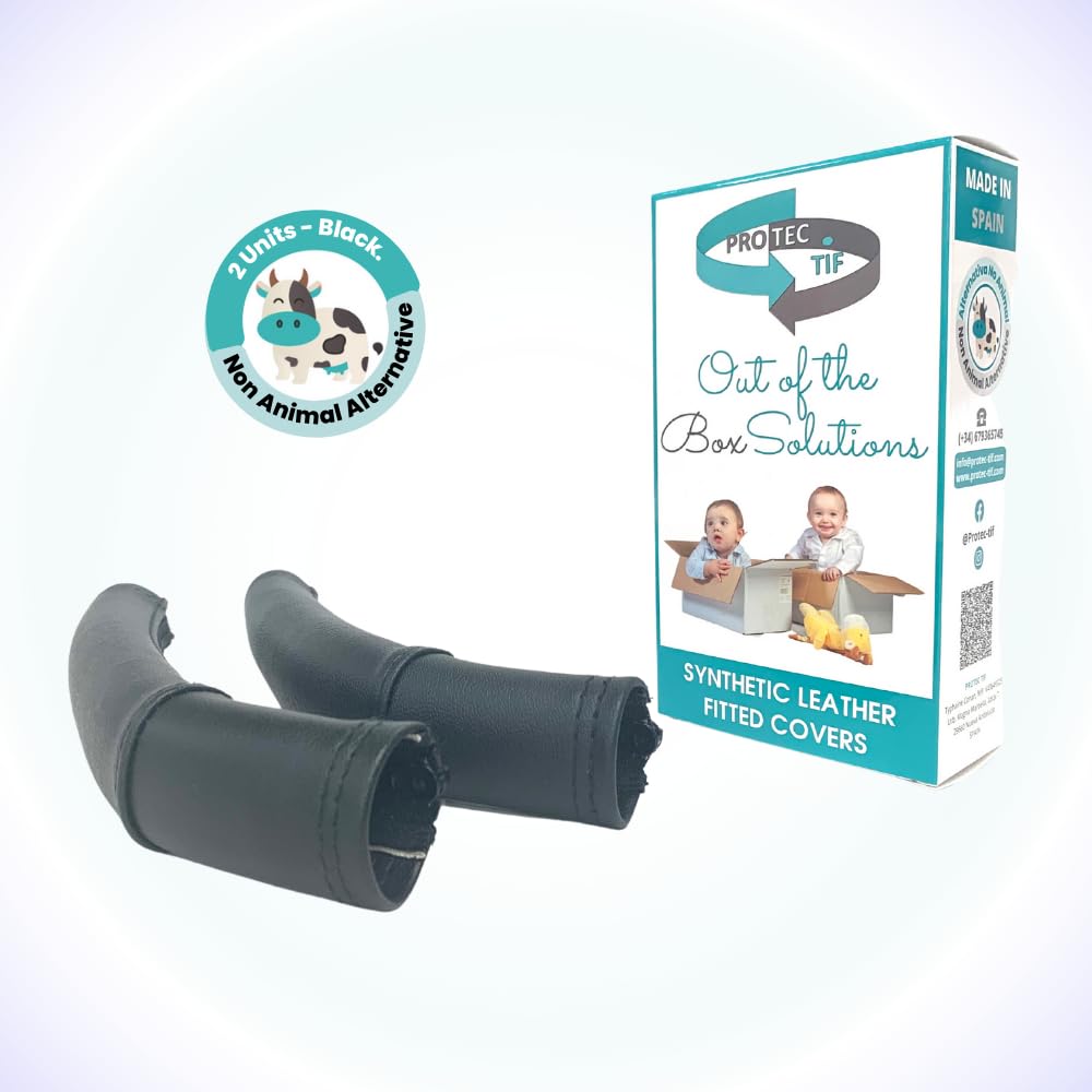 PROTEC TIF | Housses en similicuir compatibles avec le guidon Babyzen YOYO 2 et YOYO 3
