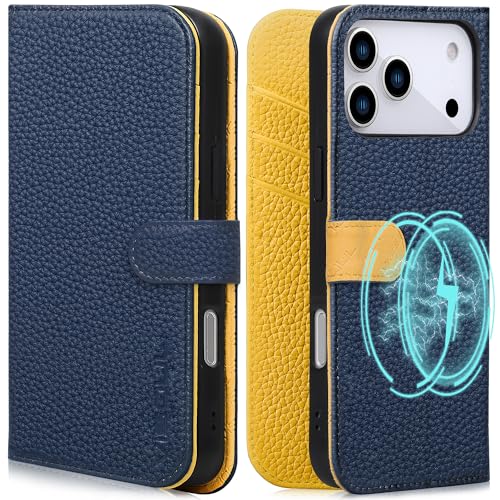 Coque iPhone 17 Pro anti piratage RFID avec fentes pour cartes et support vidéo