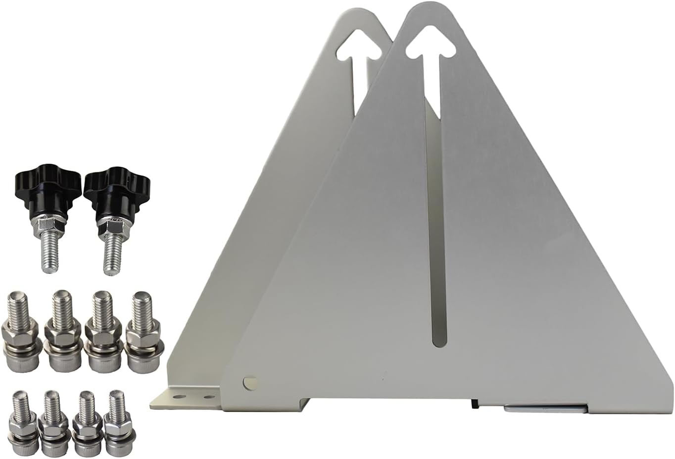 Spark Narrow Boat Solar Panel Tilting Flip Mounting Brackets Motorhome 220mm Hight