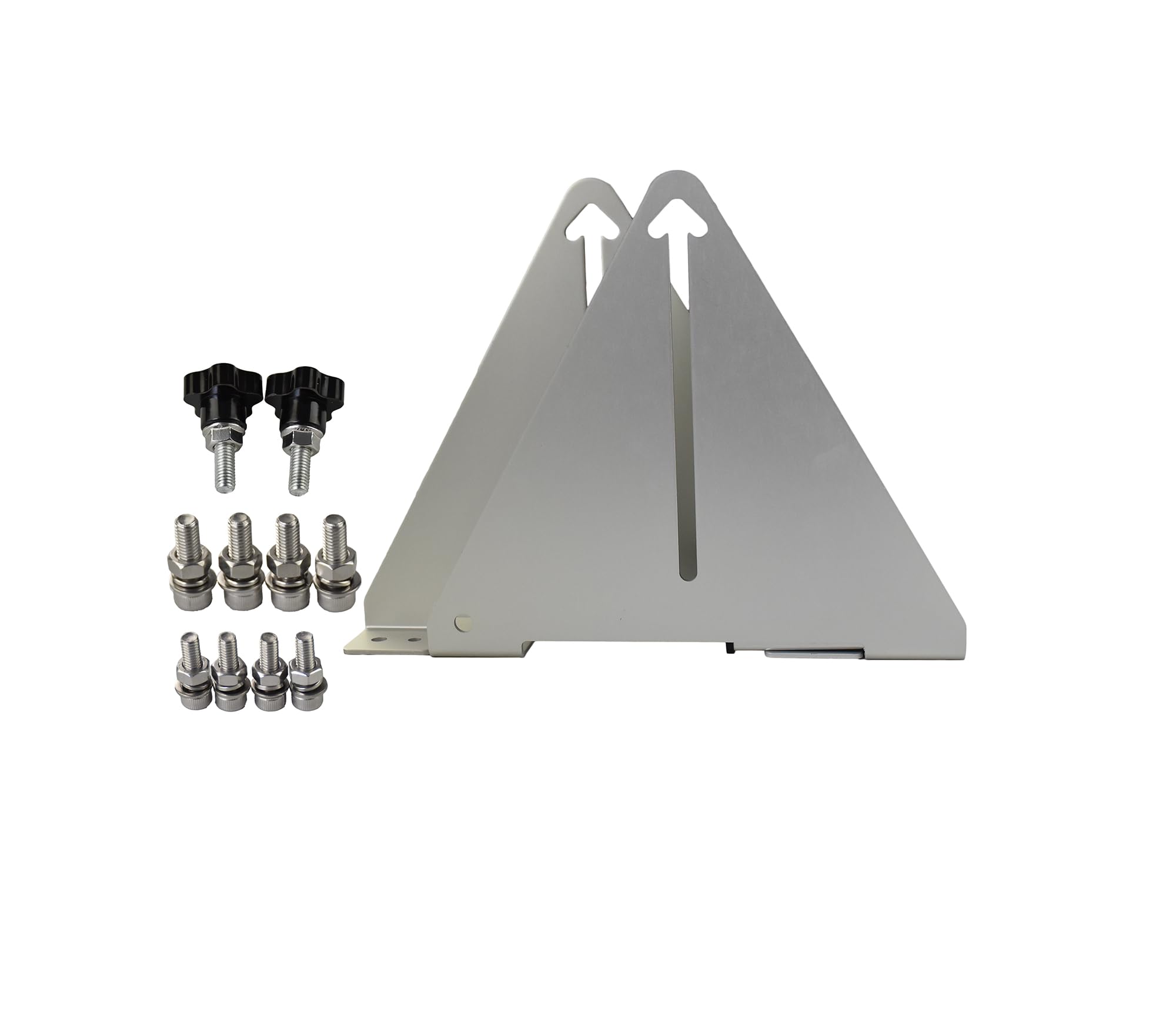 Spark Narrow Boat Solar Panel Tilting Flip Mounting Brackets Motorhome 220mm Hight