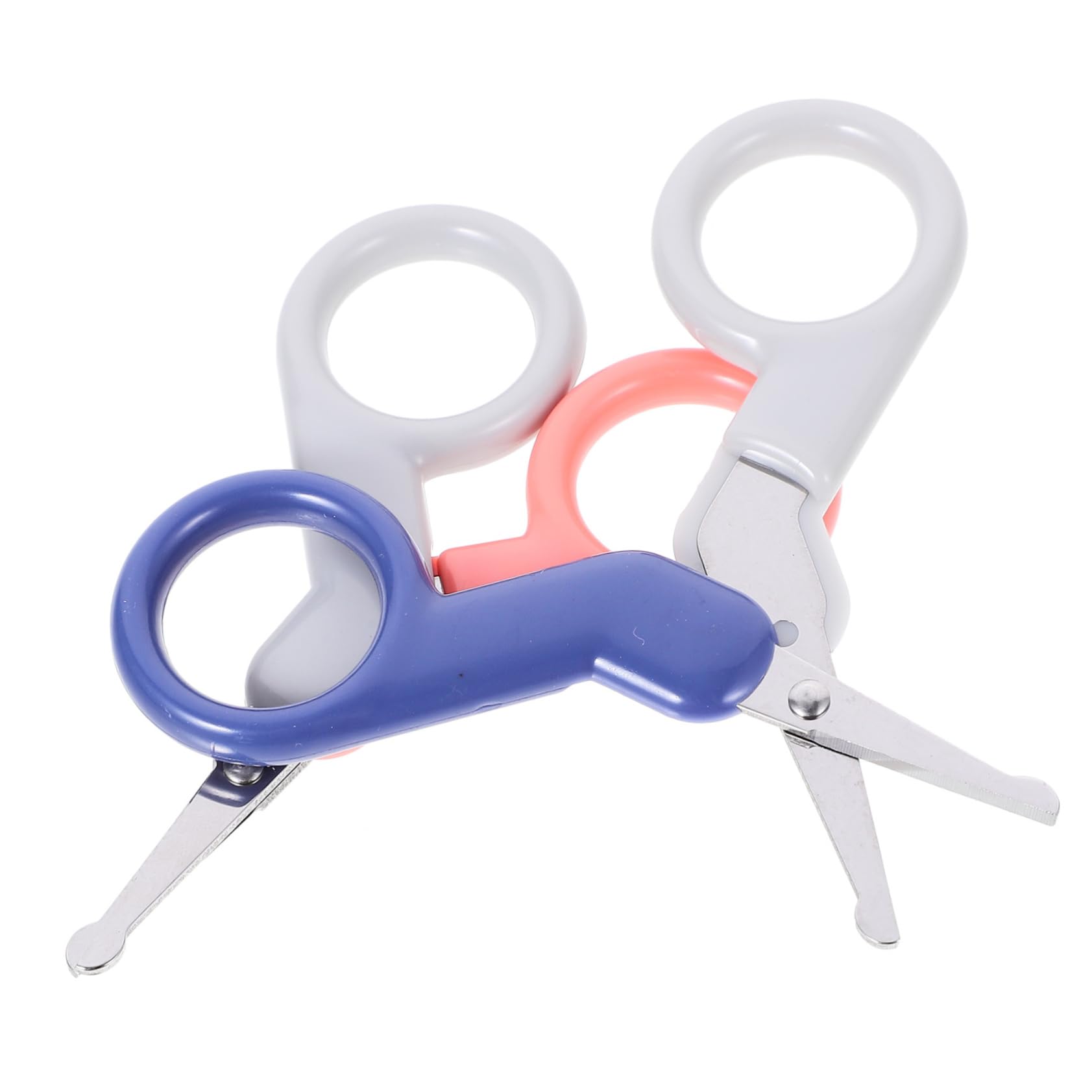 TOYANDONA Traje De Niños 6 Piezas tijeras de uñas cortaúñas recién nacido kit de cosmetología tijeras para niños tijeras de seguridad para bebés cortador de manicura clavo cortauñas
