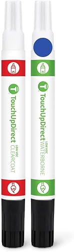 Miniatura 237 de TouchUpDirect 32J - Aerosol de pintura de retoque de obsidiana negra perla metálica compatible con Subaru Exact Match - Kit platino