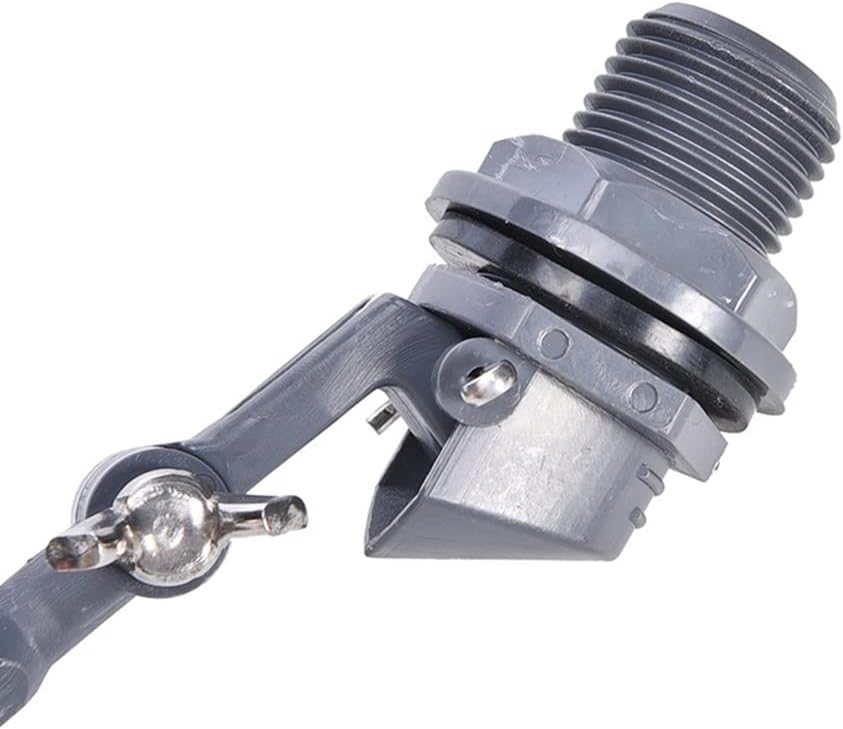1 Pcs 4 Points Interface Mini Float Ball Valve Shut Off 1/2 Inch, Automatic Feed Fill Fish Tank Aquarium Water Humidifier Valve