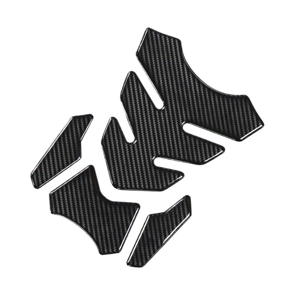Fuel Tank Stickers Universal Motorcycle Carbon Fiber Gas Fuel Oil Tank Pad Protector Decals PVC for ATV