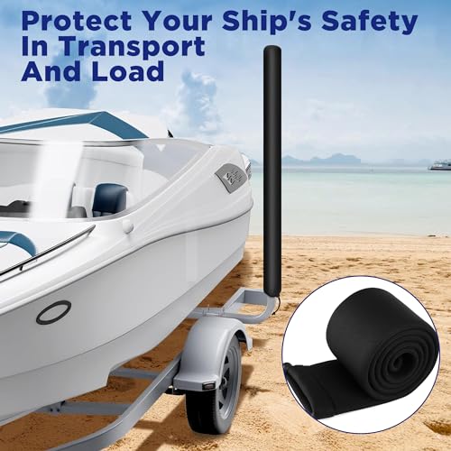 image for DECOHS 48 Inch Boat Trailer Guide Pole Cover- Neoprene Boat Trailer Gu