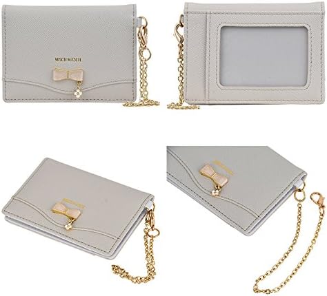 Amazon ミッシュマッシュ パスケース グレー 定期入れ