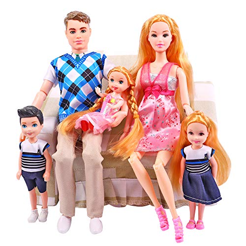 Set de 6 Muñecos Familiares UCanaan con Accesorios miniatura 3