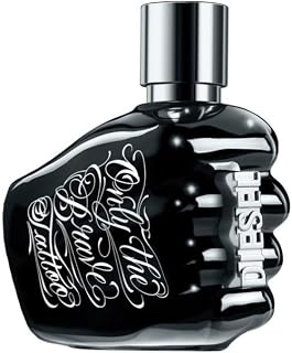 Only The Brave Tattoo, Eau de Toilette Aftershave, Woody Fragrance with Bourbon Pepper, Tobacco, Long-Lasting Spicy Masculine Scent for Men