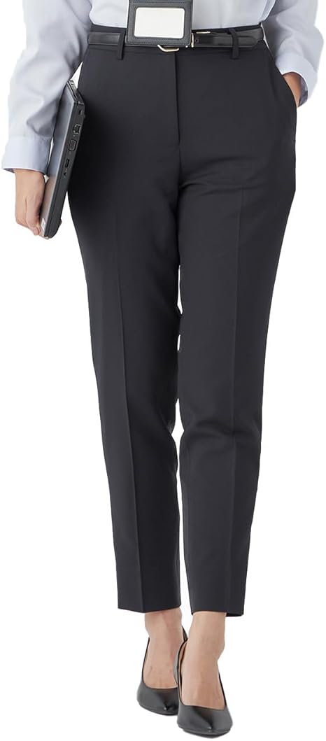 新品　ORIHICA エアーテックスパンセットアップ クロップドパンツ 織柄 新品 ORIHICA エアーテックスパンセットアップ クロップドパンツ