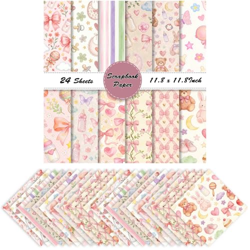 Papier aquarelle scrapbooking double face 30x30cm pour carte
