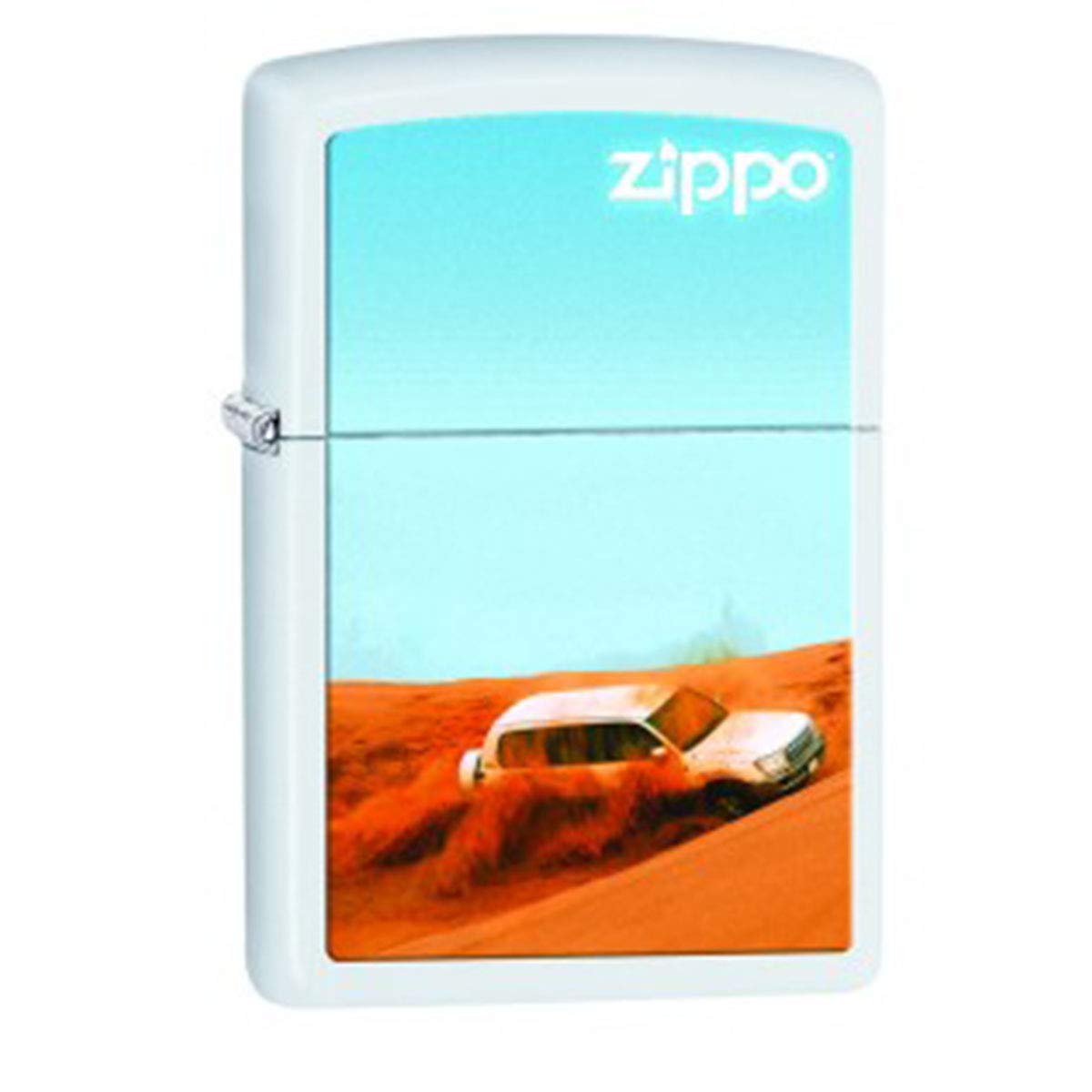 Buy Zippo Lighters214Ci014316 Desert Racing Reg White Mat 001699