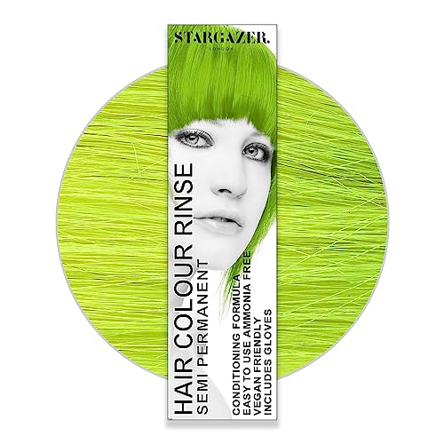 Stargazer Products Limette Semi-Permanentes Haarfärbemittel, 1er Pack (1 x 70 ml)