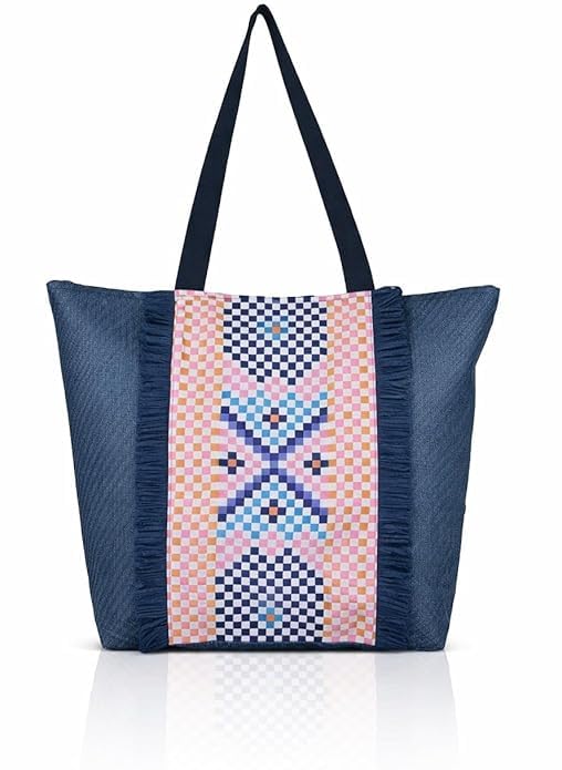 Image of ASIAN Tote Bag for Women | Stylish Office bag & Canvas Travel Handbag | Shopper and Shoulder Bag Lightweight Handbag with Multi Compartment | Travel, Office, Gym & Daily Use