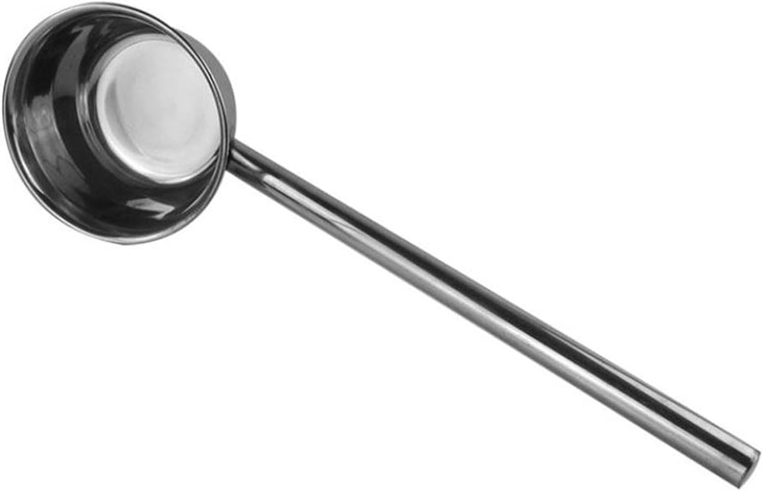 SAFIGLE Stainless Steel Water Ladle Long Handle Large Capacity Thickened Kitchen Soup Bailer for Cooking and Gardening Use