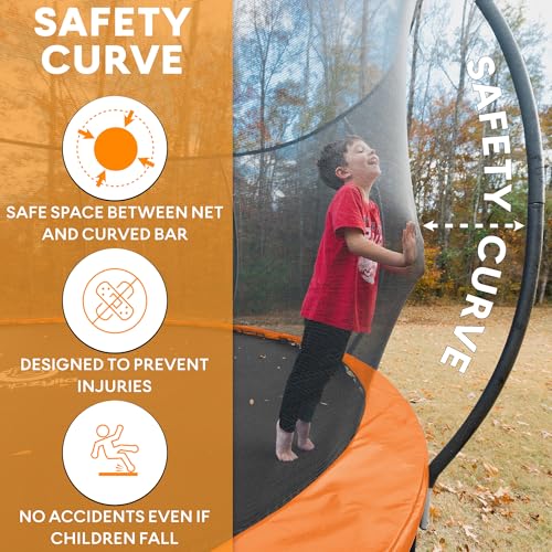 image for JUMPZYLLA Trampoline 8FT 10FT 12FT 14FT 15FT 16FT Trampoline Outdoor w