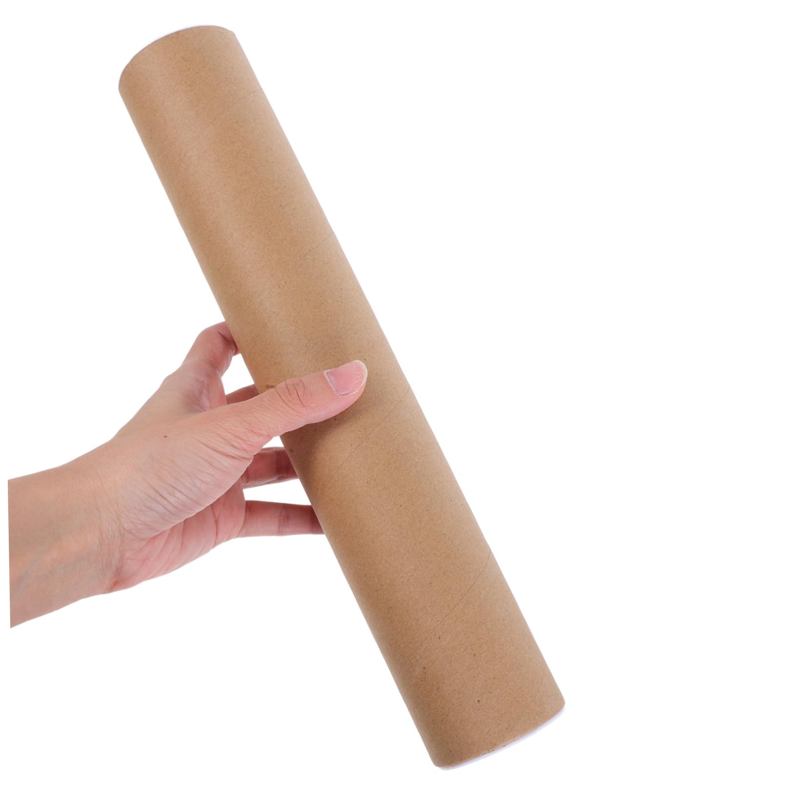VALICLUD 10pièces Tubes Expédition Carton Kraft pour Envoi Stockage de Dessins Affiches et Documents