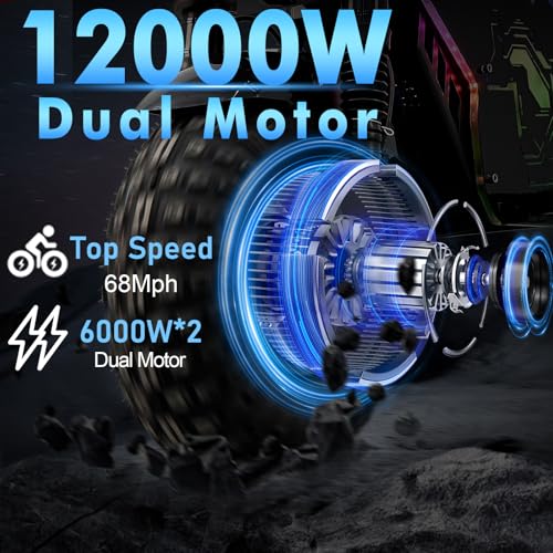 F14 72V 12000W Electric Scooter