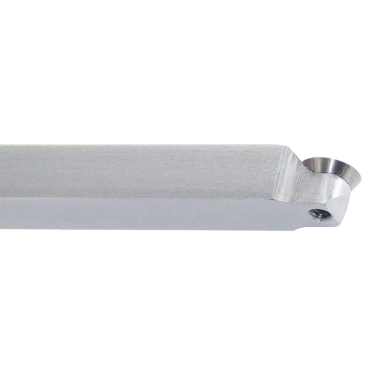 Scalpello, Utensile per Tornitura Del Legno Scalpello per Tornio con Punta in Metallo Duro con Taglierina per Inserti in Metallo Duro Rotondo Ci3 12 Mm per Hobbista Del Legno o Fai da Te o Fa