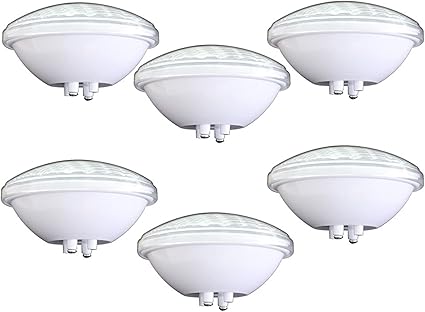 Image Pool Lights Par56 Swimming Pool Light DC 12V RGB SMD5730 24W 36W Underwater Light IP68 Waterproof Outdoor Spotlight for Pond,Fountain,Pool Underwater LED Lights (Emitting Color : RGB Changeable)
