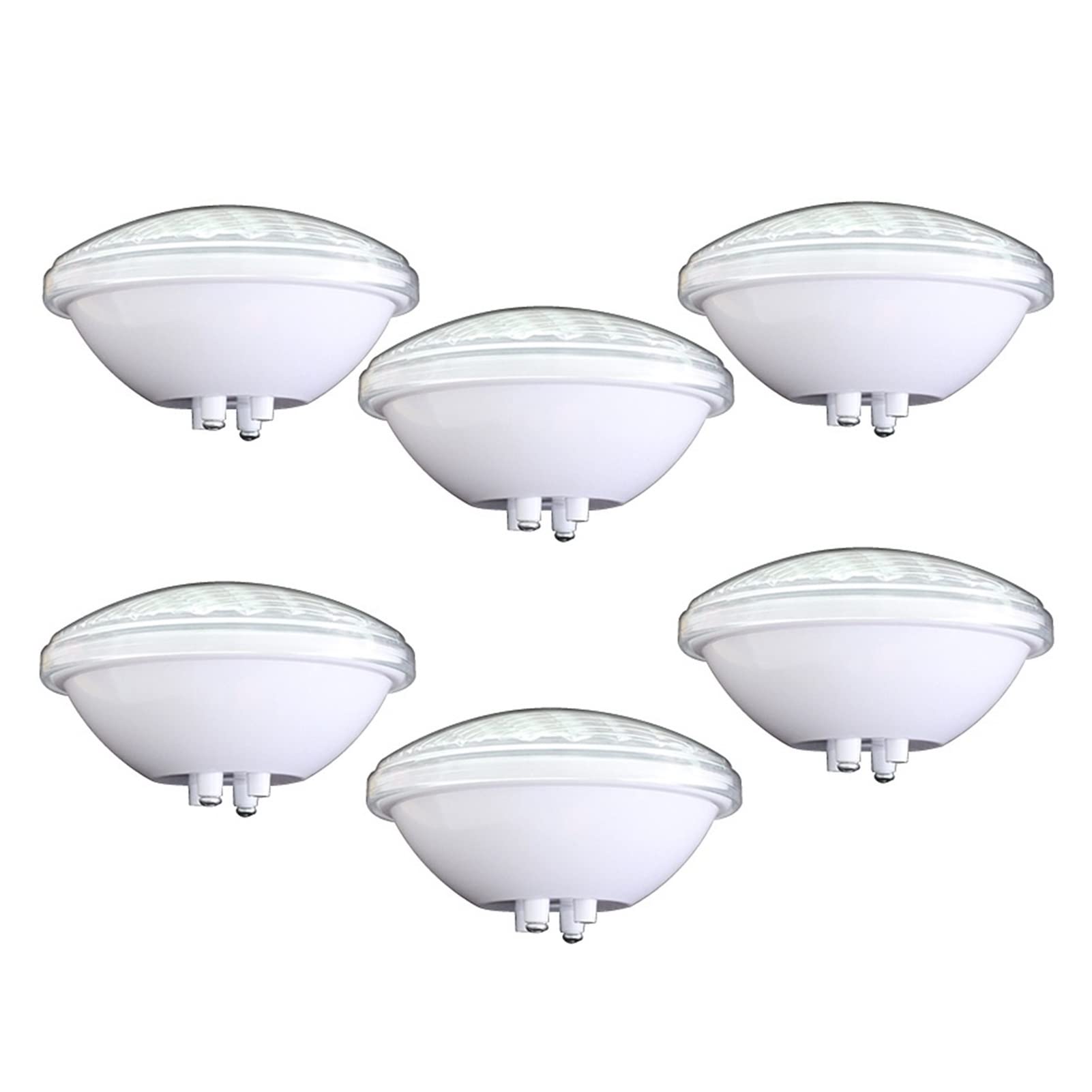 Lumières LED de Piscine PAR56 Piscine Light DC 12V RVB SMD5730 24W 36W Lumière sous-Marine IP68 Spot extérieur imperméable for étang, Fontaine, Piscine (Color : Warm White, Size : 24W)