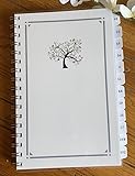 LARGE PRINT Password Book, Internet Address Book A-Z Tabs Personalized Gifts