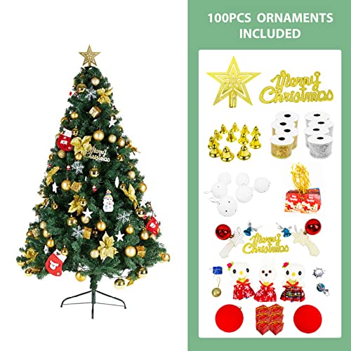 Mksy 10Ft Artificial Christmas Tree, Full Premium Hinged Artificial Pine Tree With 2150 Branch Tips Metal Stand For Outdoor & Indoor (Green) #TOP5