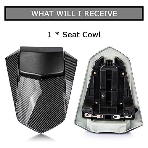 Psler Rear Seat Cover Rear Seat Fairing Cover For Yamaha Yzf R1 2007 2008 (Carbon) #TOP4
