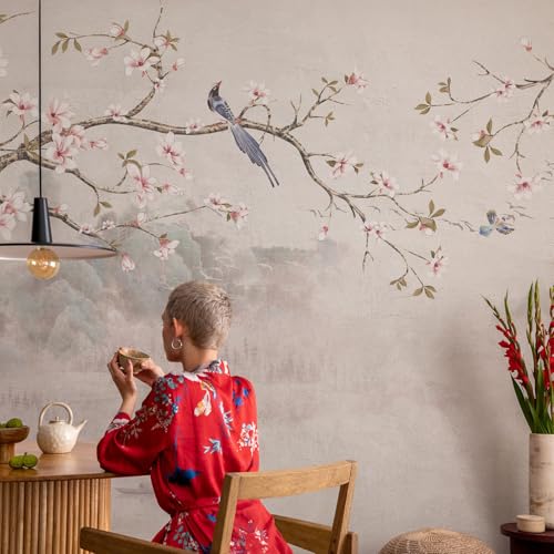 Papier peint paysage oriental impression haute qualité 250x250