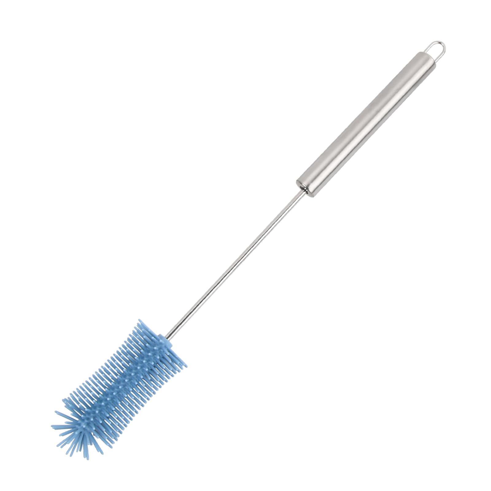 Brosse de nettoyage de paille et goupillon bouteille à long manche pour col étroit et thermos