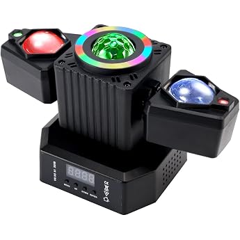 LED Moving Head 50W DJ Stage Light DMX512 19 Channels