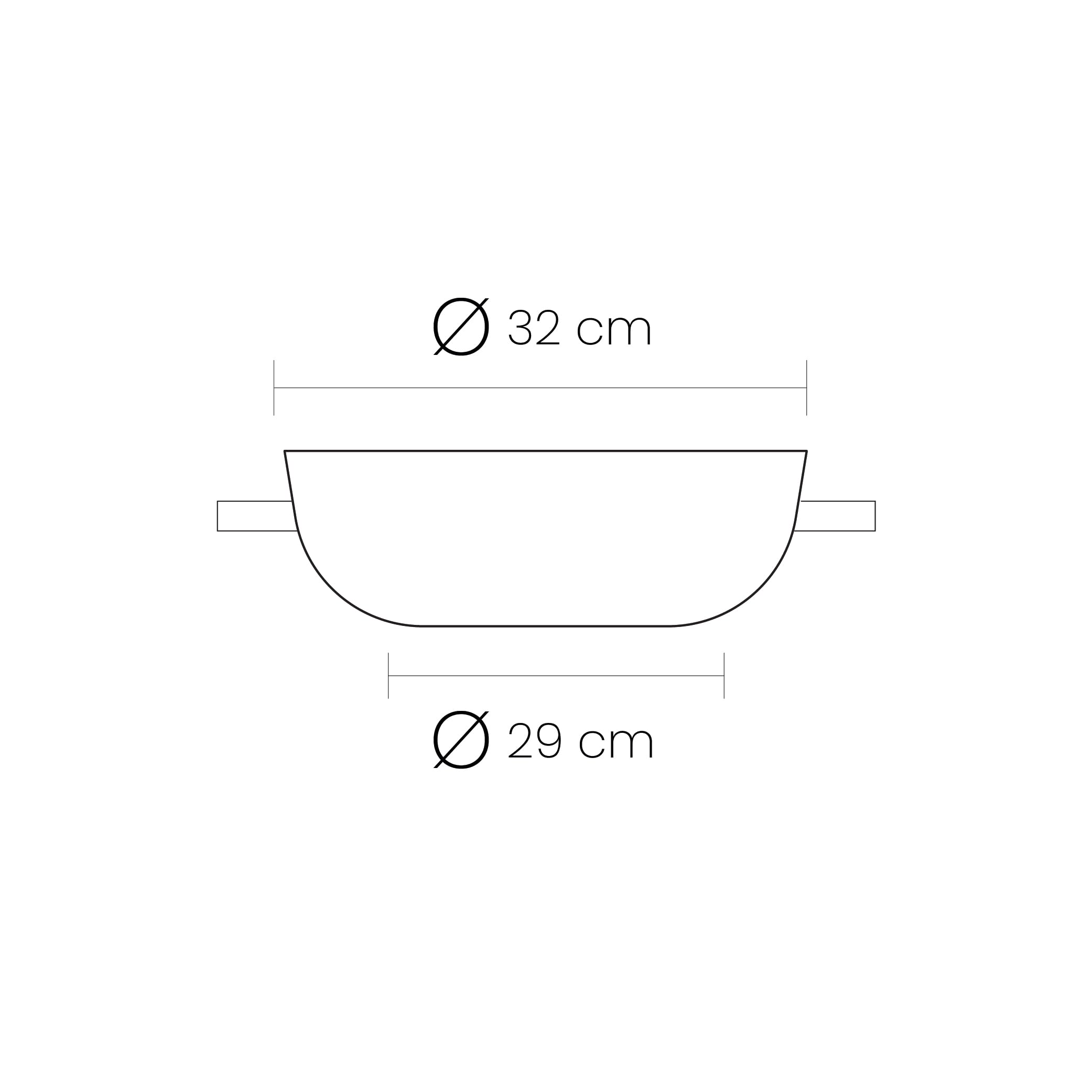 IBILI - Guisera tricapa Triply Natural 32 Cm, Acero inoxidable, Apto para induccion, sin antiadherente