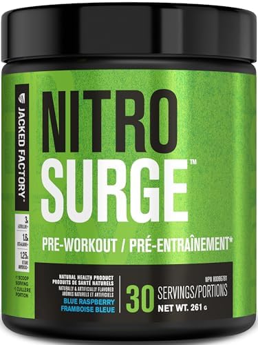 NITROSURGE Pre Workout Supplement - Endless Energy, Instant Stren...