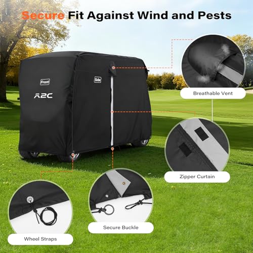 A2C 600D Golf Cart Cover